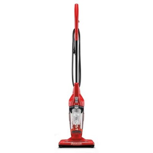 Dirt Devil Vibe 3-in-1 Corded Stick Vacuum Cleaner with Removable Hand Held Vacuum: Lightweight, Bagless, Multi-Surface, Red