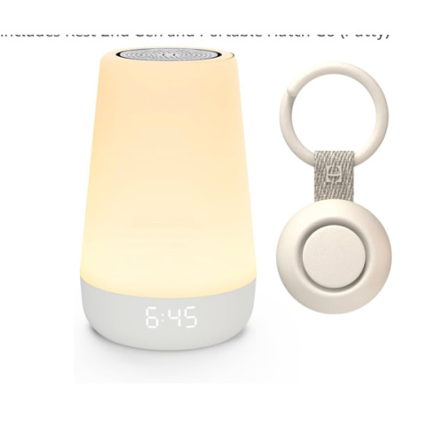 Hatch for Baby Sleep Bundle: Home & Travel Sound Machines Includes Rest 2nd Gen and Portable Hatch Go (Putty)