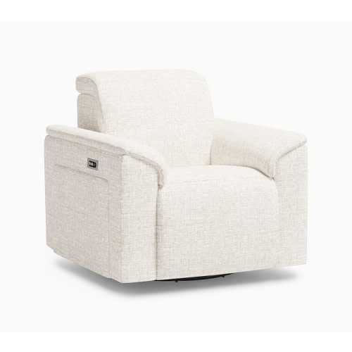 Cozy Storage Recliner with Adjustable Power Headrest