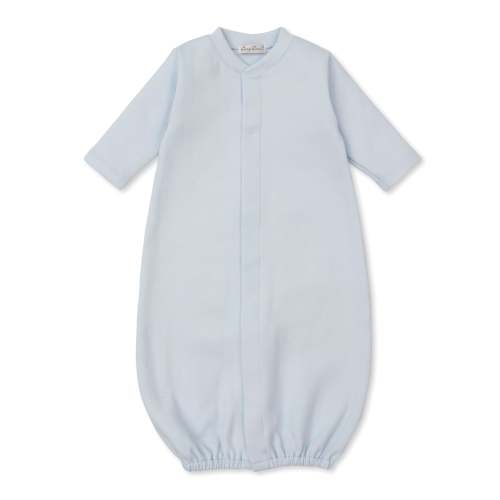 Sweet Homecoming Blue Jacquard Convertible Gown | Newborn