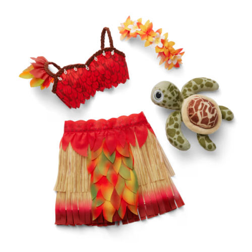 Disney Moana Wayfinder Outfit & Sea Turtle Plush for 18-inch Dolls by American Girl®
