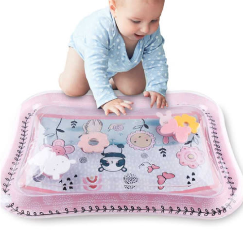 Happy Garden Tummy Time Water Play Mat Girls or Boys