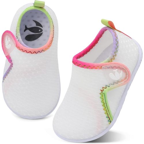 FEETCITY Baby Boys Girls Water Sport Shoes Barefoot Kids Aqua Socks Quick-Dry Beach Swim Pool Shoes