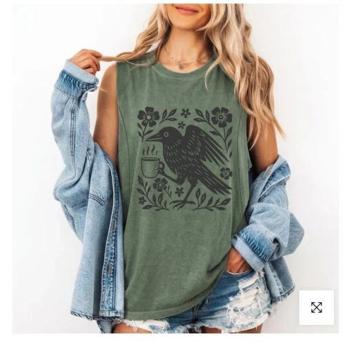 Boho Crow Nursing Tank Top – Giftifymama