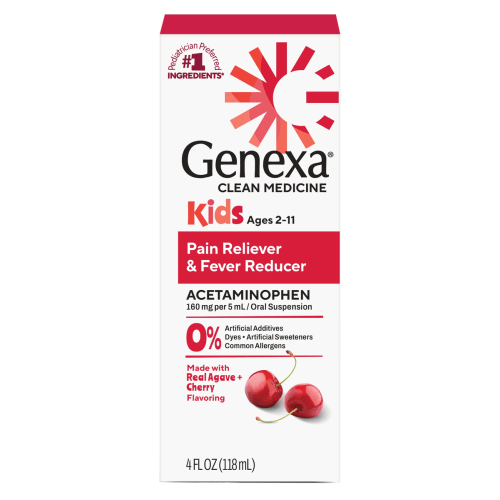 Kids' Pain & Fever Cherry Flavor