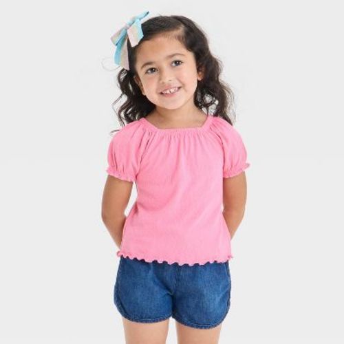 Toddler Girls' Knit T-Shirt - Cat & Jack™
