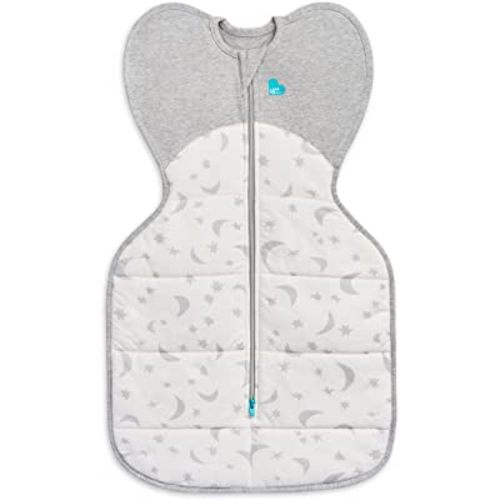 Love to Dream Swaddle UP Extra Warm 3.5 TOG, White, Newborn, 5-8.5 lbs, Dramatically Better Sleep, Allow Baby to Sleep in Preferred Arms Up Position for Self-Soothing, Snug Fit Calms Startle Reflex