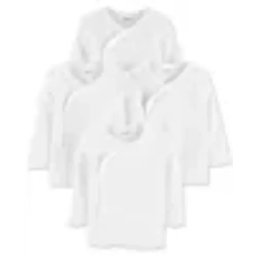 Carter's
Baby Boys or Baby Girls Side Snap Cotton T Shirts, Pack of 4

4.9 
Limited-Time Special
$15.60 (40% off)$26.00Details
Color:White
Size:3 months
pack of #4