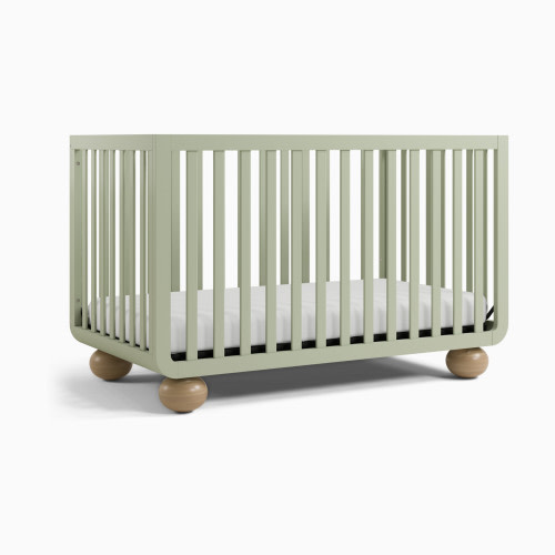 Storkcraft Amalfi Deluxe 5-in-1 Convertible Crib - Sage With Driftwood