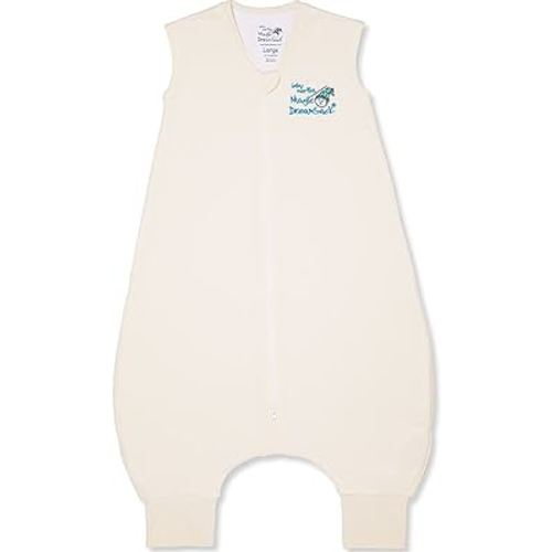 Baby Merlin's Magic Dreamsack Walker - 100% Cotton Wearable Blanket - Transition Sleep Sack for 12-18 Months Babies - Promotes Restful Sleep and Liberty of Movement - Cream