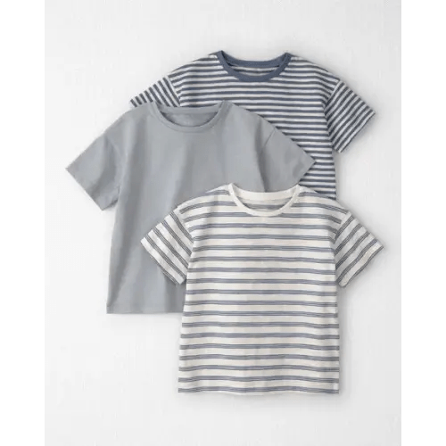 Toddler Boy 3-Pack Organic Cotton Tees in Stripes - Little Planet | Carter's