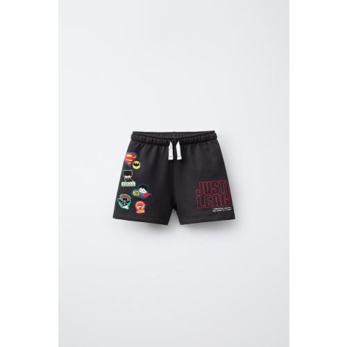 JUSTICE LEAGUE © & ™ DC COMICS PRINTED SHORTS - Anthracite grey | ZARA United States