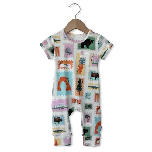 Road Trip Short Long Romper Luxe Edition | Cotton Bamboo Blend