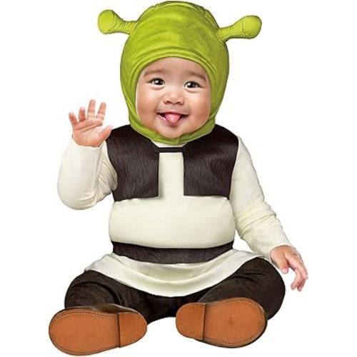 Spirit Halloween Shrek Baby Costume, Officially Licensed
