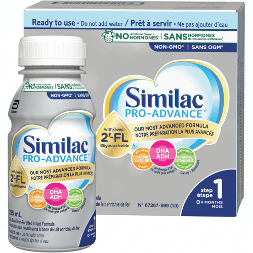 Pro-Advance Step 1, Baby Formula, Our Closest Formula to Breast Milk with 2’-FL, Easy To Digest, 0+ Months, Ready to Feed, Case