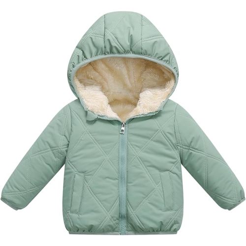 Winter Coat - 6-12M (Color: Green)