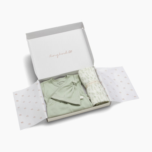 Tiny Kind The New Arrival 4 Piece Set - Multi Leaf, NB