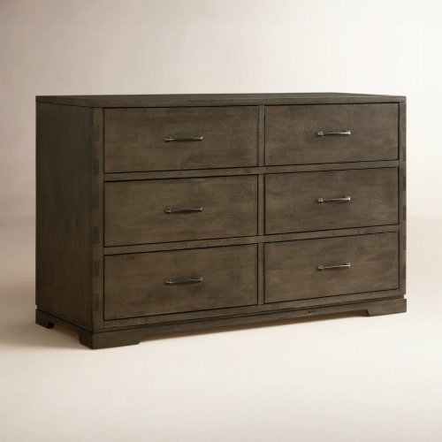 Birch Lane™ Jonathan 6-Drawer Contemporary Wood Dresser | Birch Lane