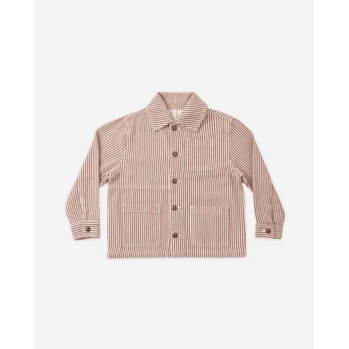 Denim Jacket Clay Stripe – Rylee + Cru