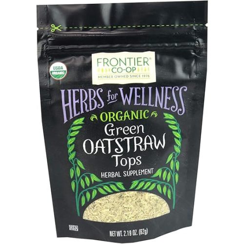 Frontier Co-op Organic Cut and Sifted Oatstraw Green Tops 2.19oz