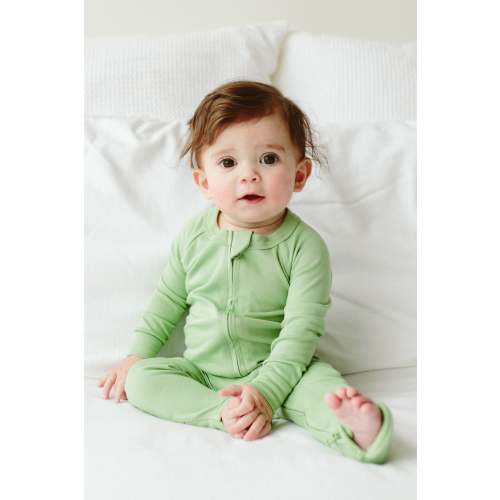 GROW WITH YOU FOOTIE + SNUG FIT | MATCHA – goumikids