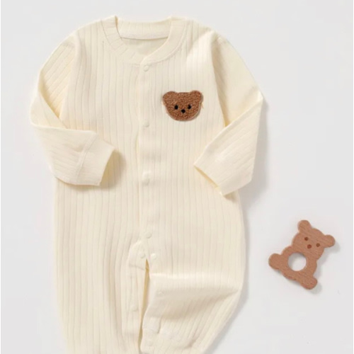 Baby Newborn Cute Animal Bear Pit Romper
