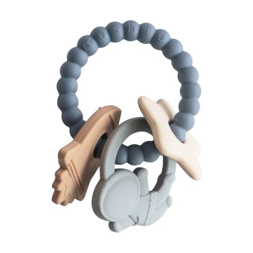 Space Silicone Teething Ring Toy