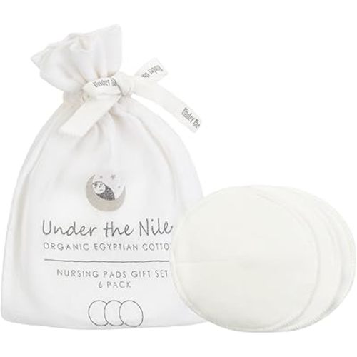 Under The Nile Organic Cotton Nursing Pads - 6 Pack