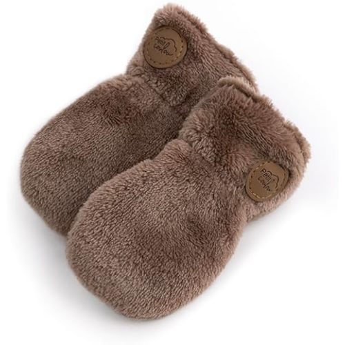 PETIT COULOU Moufles unisexes pour bébé de 0 à 6 mois – Gardez votre nouveau-né au chaud et confortable tout au long de l'année – Jolies moufles pour bébé