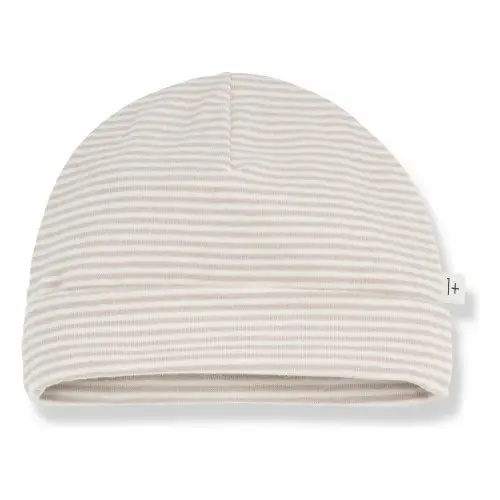 1+ IN THE FAMILY - Gio organic cotton hat | Beige