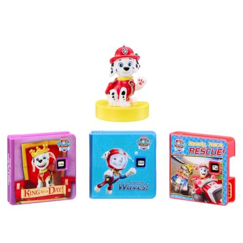 Little Tikes Story Dream Machine PAW Patrol Marshall Collection, 3 Stories, Bonus Character, Projects Storytime for Kids, Audio Play, Fun Toy, Ages 3+ Years