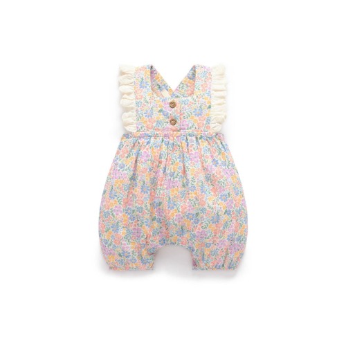 Floral Frilly Romper