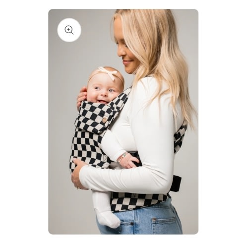 The Monarch Carrier - Ebony Check – Mabē