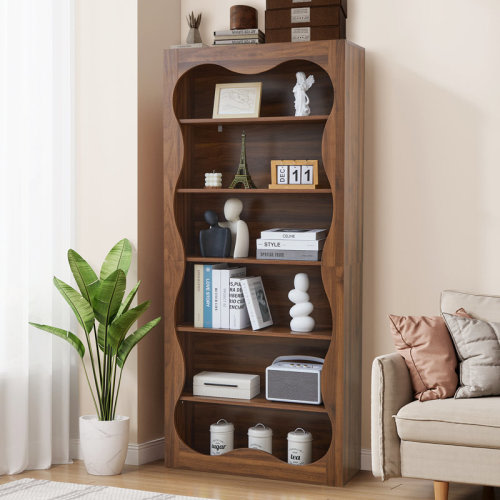 Millwood Pines 70.87'' H X 31.5 W'' Bookcase | Wayfair