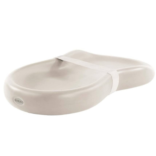 Keekaroo Peanut Changer Baby Vanilla– The Original Made in USA Easy-to-Clean Changing pad and The only Shell Over Foam, Fully Water Repellant