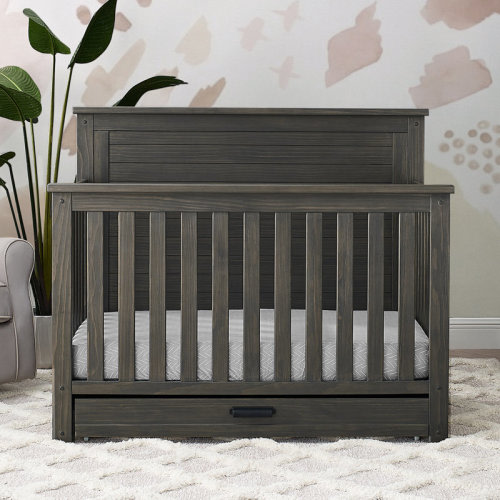 Simmons Kids Caden 6-In-1 Convertible Crib with Storage & Reviews | Wayfair