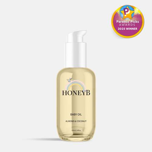 Soothing Baby Oil + Almond & Coconut – HoneyB Kids