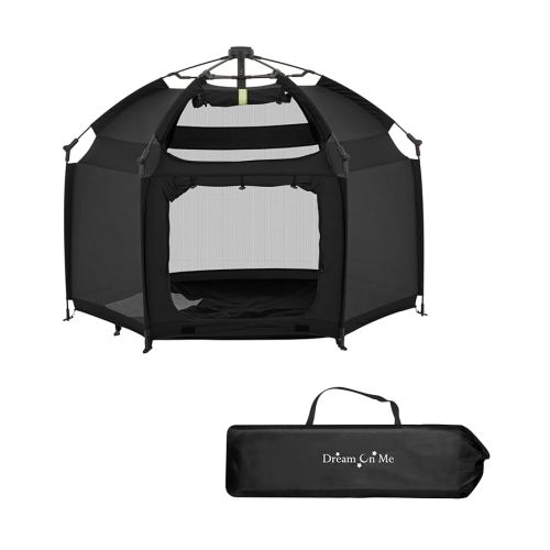 Dream On Me Pop Up Children Playpen Easy Set-Up- Indoor Play House and Outdoor Play Tent with Canopy Cover