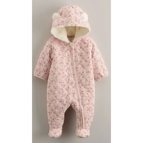 Hooded Quilted Fleece Lined Bunting