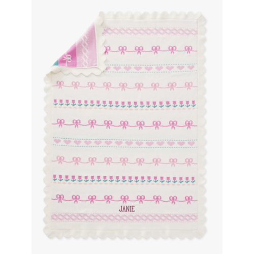 LoveShackFancy Fair Isle Baby Blanket