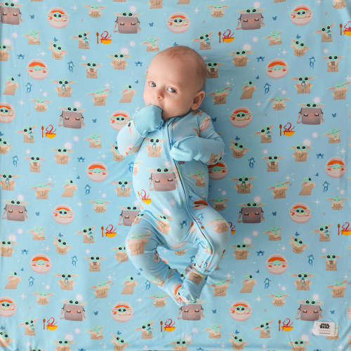 Star Wars™ Grogu Footie Zippered One Piece