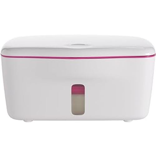 OXO Tot Perfect Pull Wipes Dispenser, ‎Plastic, Silicone, Pink