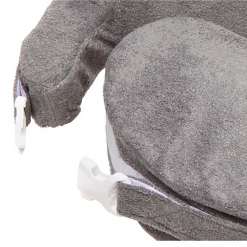 My Brest Friend Deluxe Nursing Pillow - Flower Key Gray