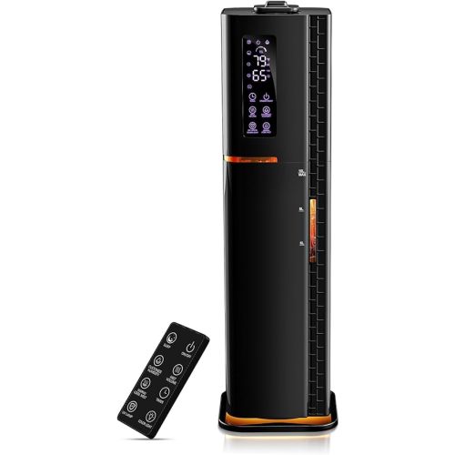 2.64Gal Humidifiers for Bedroom Large Room, Warm and Cool Mist up to 500ft², Top Fill Diffuser Ambient Light, 3 Mist Modes, 24H Timer, 35dB Quiet Humidifier for Home Office Plants