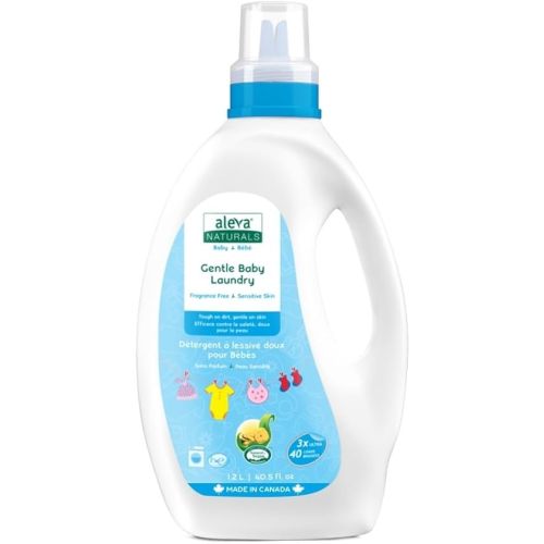 Aleva Naturals Gentle Baby Laundry, (40 Loads) 40 fl.oz / 1.2L