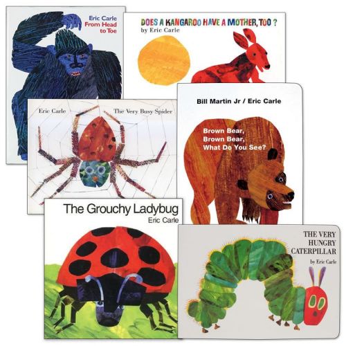 Eric Carle English Book Set - Set of 6