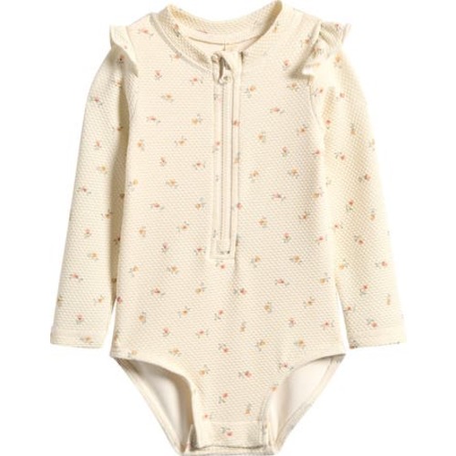 Bryon Rashguard One-Piece Swimsuit, 12-18M