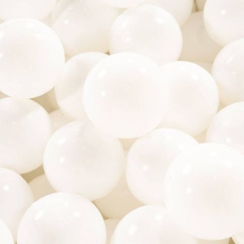 Rollic Ball Pit Balls 100 ct - White: PVC Material for Ages 12 Months+