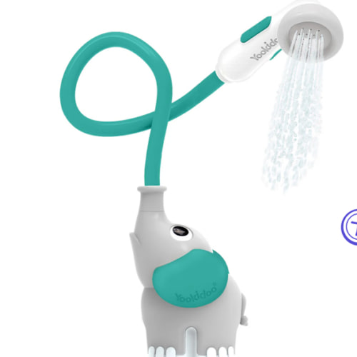Elephant Baby Bath Shower Head | Yookidoo Newborn Toys in Tub Or Sink