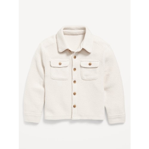 Long-Sleeve Unisex Textured-Knit Shirt for Toddler